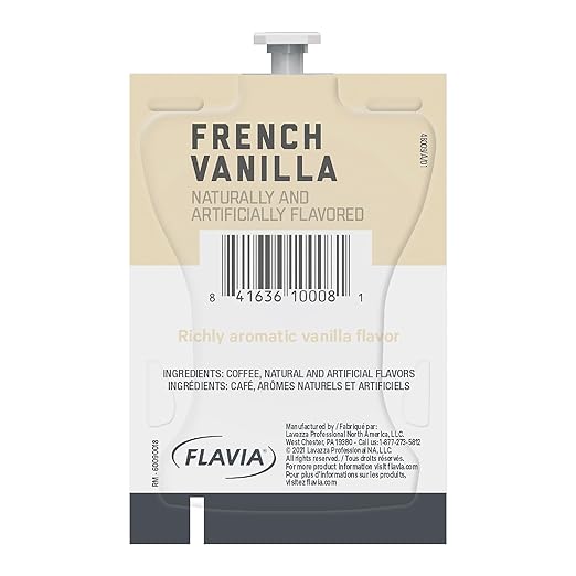 Alterra MDKA183 French Vanilla Flavored Coffee 100 / Carton