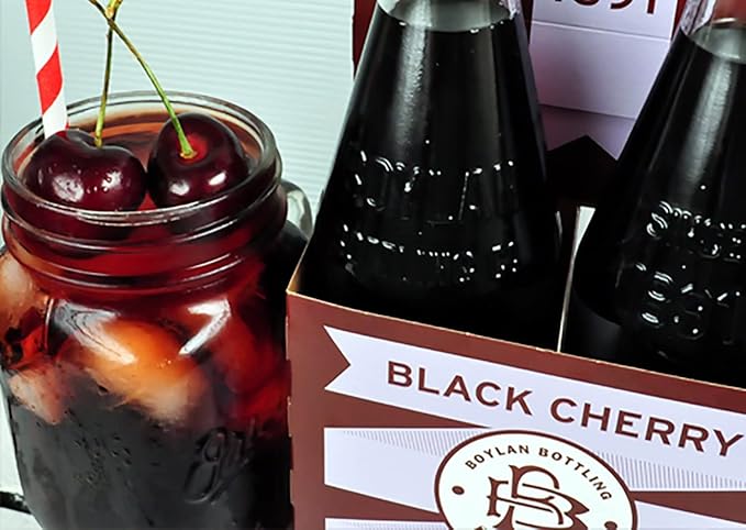 Boylan Soda Black Cherry 12.0 FO (Pack of 6)