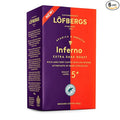 Lofbergs Inferno Extra Dark Roast Ground Coffee 15.87oz (Pack of 6)