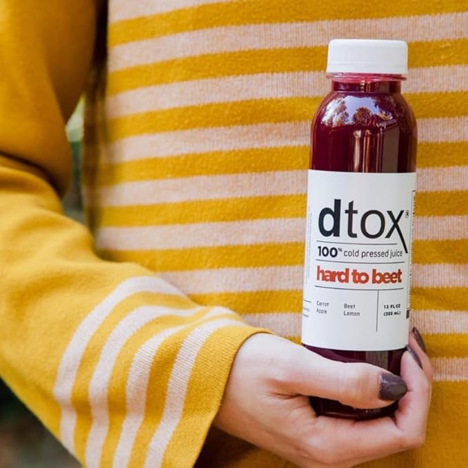 The dtox box by Dtox Juice – 3 Day Cold Pressed Juice Cleanse (18 Bottles)