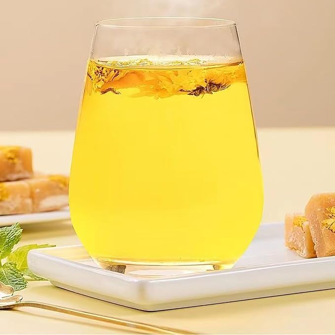 Dried Chrysanthemum Flowers Rock Sugar Tea 10.58 oz Chrysanthemum Honey Flower Tea Sugar