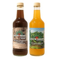 Herbalista Maguey Tarasco 2 Pack Bundle - Black Juice + Maguey Natural - Jugo De Maguey Tarasco Asado + Natural Extract 33.3 Fl oz (1 Liter) Each | All Natural 100% Juice | Jugo de Maguey de Michoaca