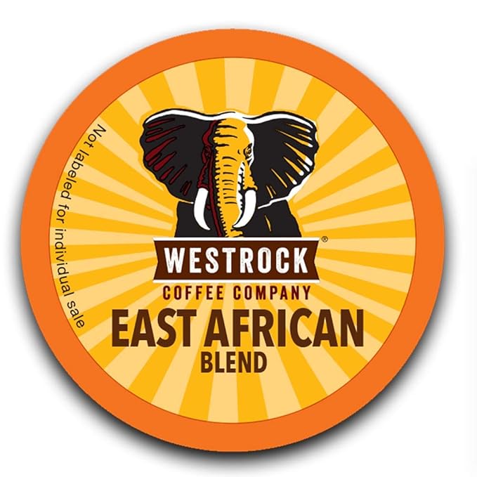 Westrock Coffee Company East African Blend Single Serve Coffee Cup Medium-Dark Roast (80)