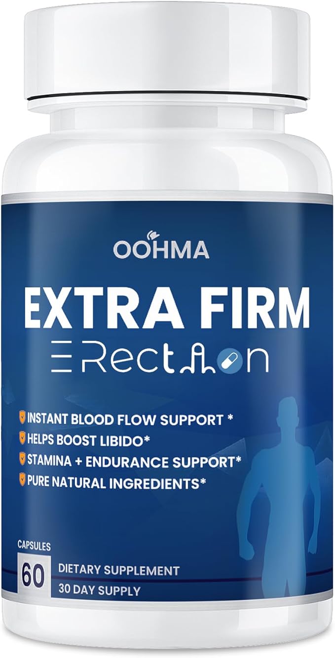 Fast-ActingMale Enhancing Supplement Pills for Blood Flow Size &amp Stamina | Natural Formula with Maca &amp Epimedium | 3rd Party Tested for Purity &amp Potency | 60 Tablets