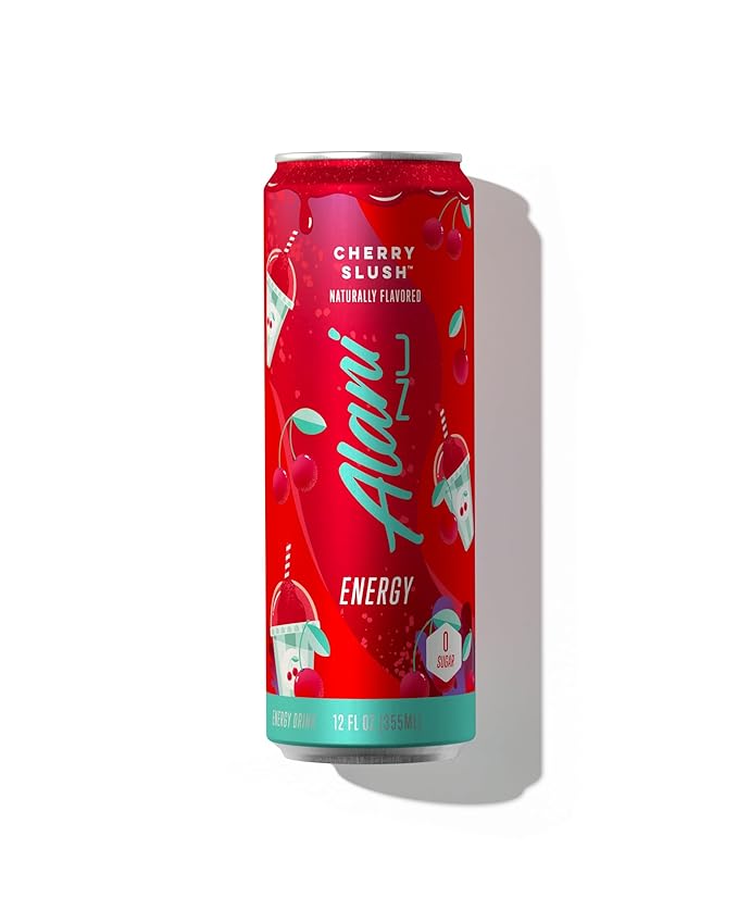 Alani WINTER WONDERLAND BREEZEBERRY &amp CHERRY SLUSH Variety Pack (Pack of 18) | Sugar-Free Low-Calorie Energy Boost Drink 12 fl oz | Winter Limited Edition
