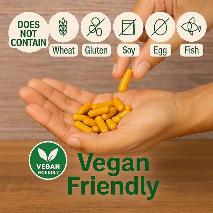 Me First Living Turmeric Curcumin 1000 mg 95% Curcuminoids Bioperine 10 mg 19x More Potent Than Others Increased Absorption Non-GMO Organic Turmeric Vegan Gluten Free 60 Capsules