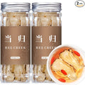 Hee Creek Large Angelica Root Slices 7.05oz/200g Dang Gui Tea Chinese DriedAngelica Sinensis Dong Quai Natural Herbal Tea 当归 當歸