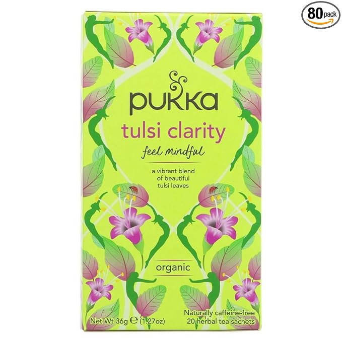 PUKKA Organic Three Tulsi Herb Tea 20 EA