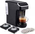 Coffee Machine – Compatible with Senseo Pods – Fast Brewing Single-Serve Coffee Maker with Rich Flavor Extraction Crema Layer Space-Saving Sleek Design Barista-Quality Taste