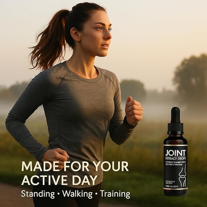 Herbal Joint Care Drops – Botanical Wellness Liquid for Joint Comfort &amp Mobility – Supports Flexibility Mobility &amp Everyday Comfort – 50 ml