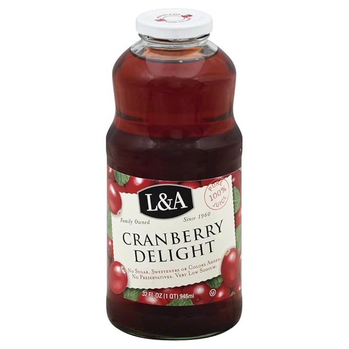 L &amp A Juice Cranberry Delight 32.0 FO