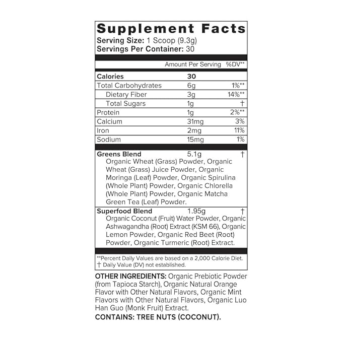 Organifi Green Juice Powder 9.8 Ounce