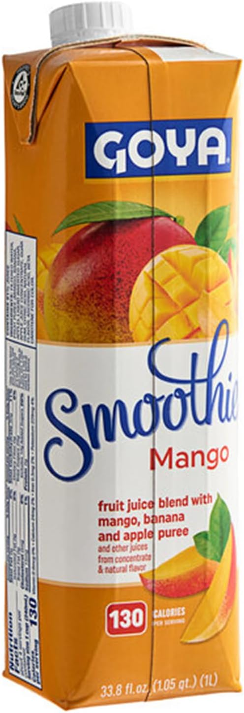 Goya Mango Smoothie 33.8 fl. oz. - 12 Pieces WS-103GOYA2704-NPF