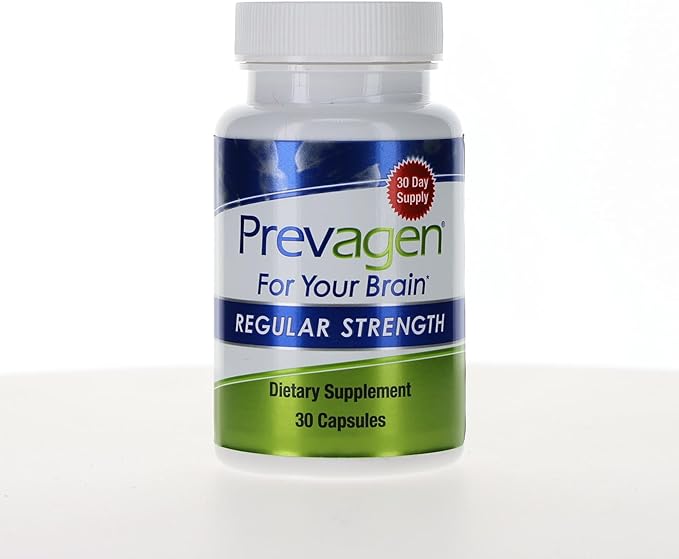 Prevagen Regular Strength - 30 Capsules (1 Month Supply) | Formulated for Your Brain | 10mg of Apoaequorin Plus Vitamin D3 with 7-Day Pill Minder