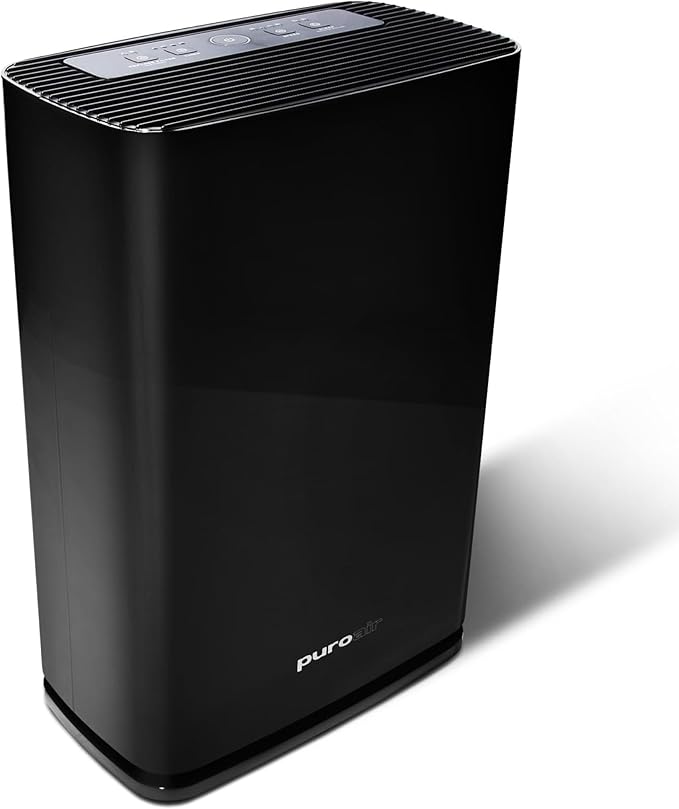 PuroAir 400 HEPA Air Purifier for Home Large Rooms - Covers 2000 Sq Ft - Filters Up To 99.9% of Pollutants Smoke Pollen Dust and VOCs - Quiet HEPA Air Filter - Air Purifiers for Bedroom