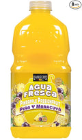 Langers Agua Fresca Pineapple Passionfruit 64fl oz (Pack of 8)
