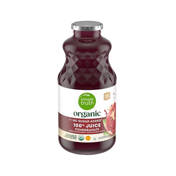 ST Organic No Sugar Added Pomegranate 100% Juice 32 fl oz