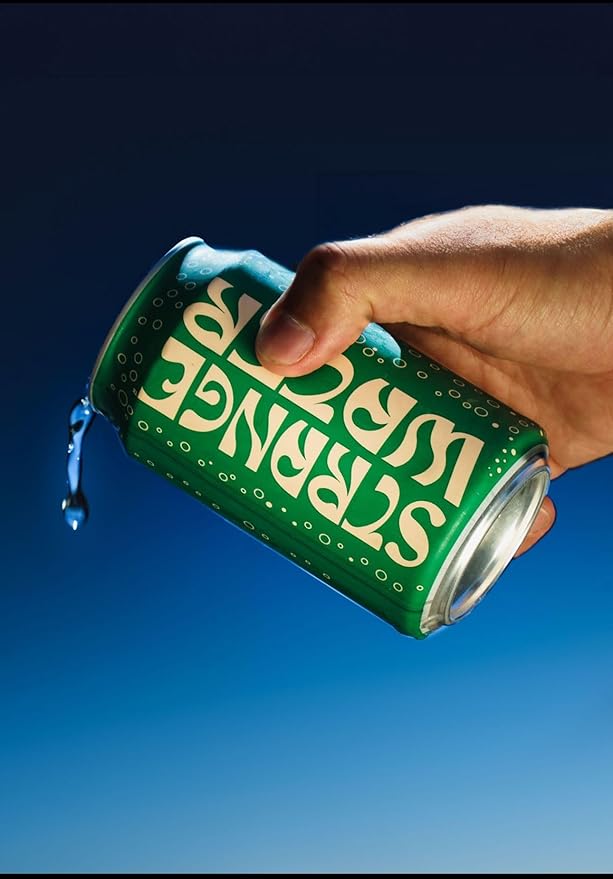 STRANGE WATER Sparkling Coconut Water (8 pack Sparkling Water)