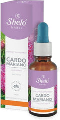 Sheló NABEL Milk Thistle Cardo Mariano DIetarry Suppliment Herbal Liquid Extract in Drops 1 fl oz