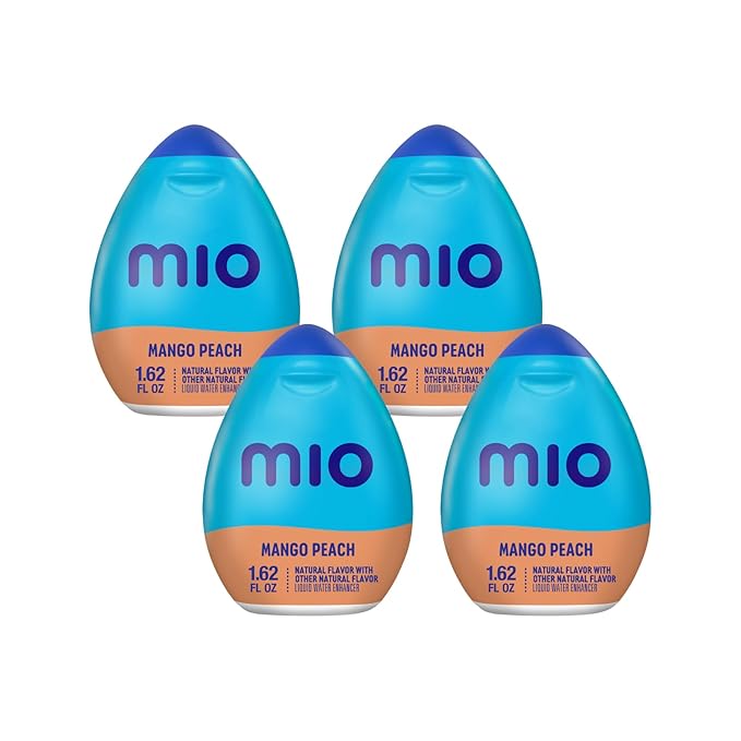 Mio Liquid Water Enhancer Mango Peach 1.62 OZ 4-Pack