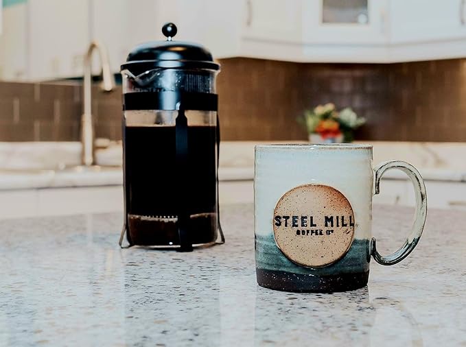 Steel Mill Coffee Co. White Chocolate Raspberry Truffle Flavored Coffee - 2 LB Ground Medium Roast 100% Arabica Vegan Gluten-Free Sugar-Free