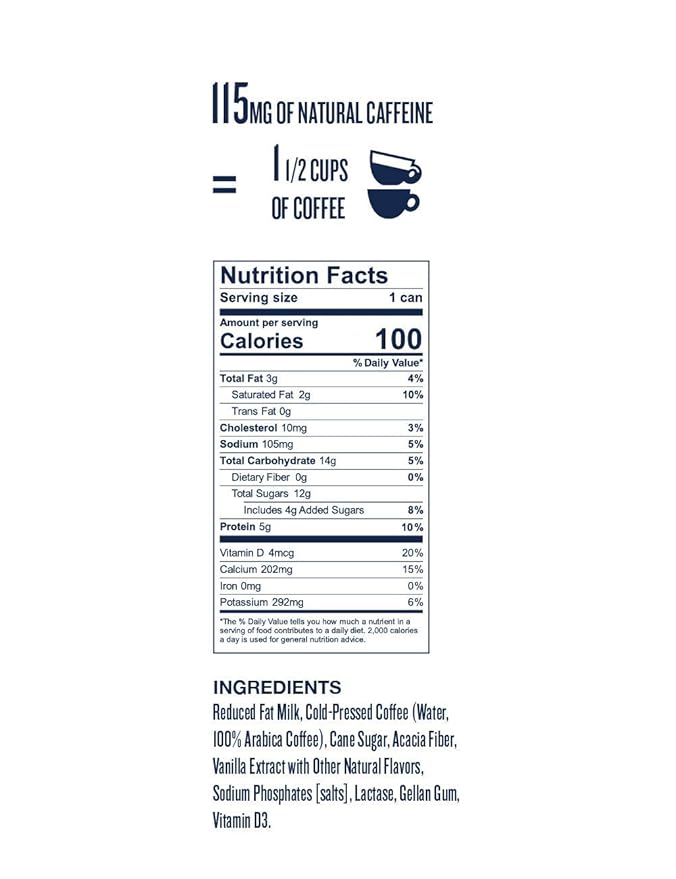 La Colombe Draft Latte Variety Pack - Core 4 Flavors: Triple Vanilla Draft Mocha - Made With Real Ingredients - Grab And Go Coffee 9 Fl Oz (Pack of 16)