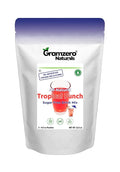 GramZero All Natural Tropical Punch Zero Calorie Sugar Free Drink Mix Great For Nutrition Club Loaded Tea Stevia Sweetened