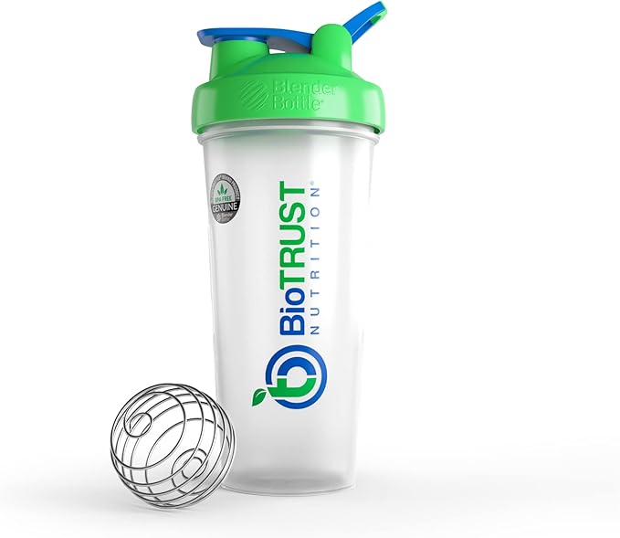BioTrust Ageless Multi Collagen 5-in-1 Protein Powder (Vanilla) BlenderBottle Bundle