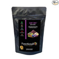 FunctionaliQi Fairy Dust Butterfly Pea Flower Matcha Green Tea Powder with Amla Hibiscus Ginger Monk Fruit Clove Blueberry Violet - Good for Skin Health Natural and Sugar-free (12 Pack)