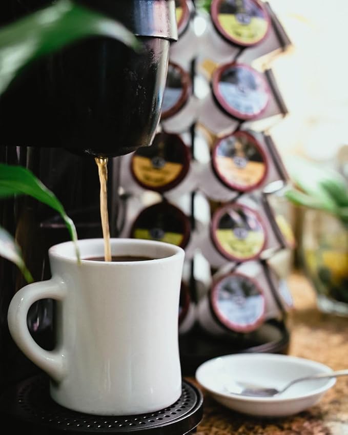 Hazlenut Decaf Coffee Pods by Coffee Beanery | 48ct Bulk Medium Roast Arbica Coffee
