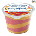 Whole Fruit Orange Pineapple and Cherry Swirl Premium Juice Cup 4 Ounce -- 96 per case.