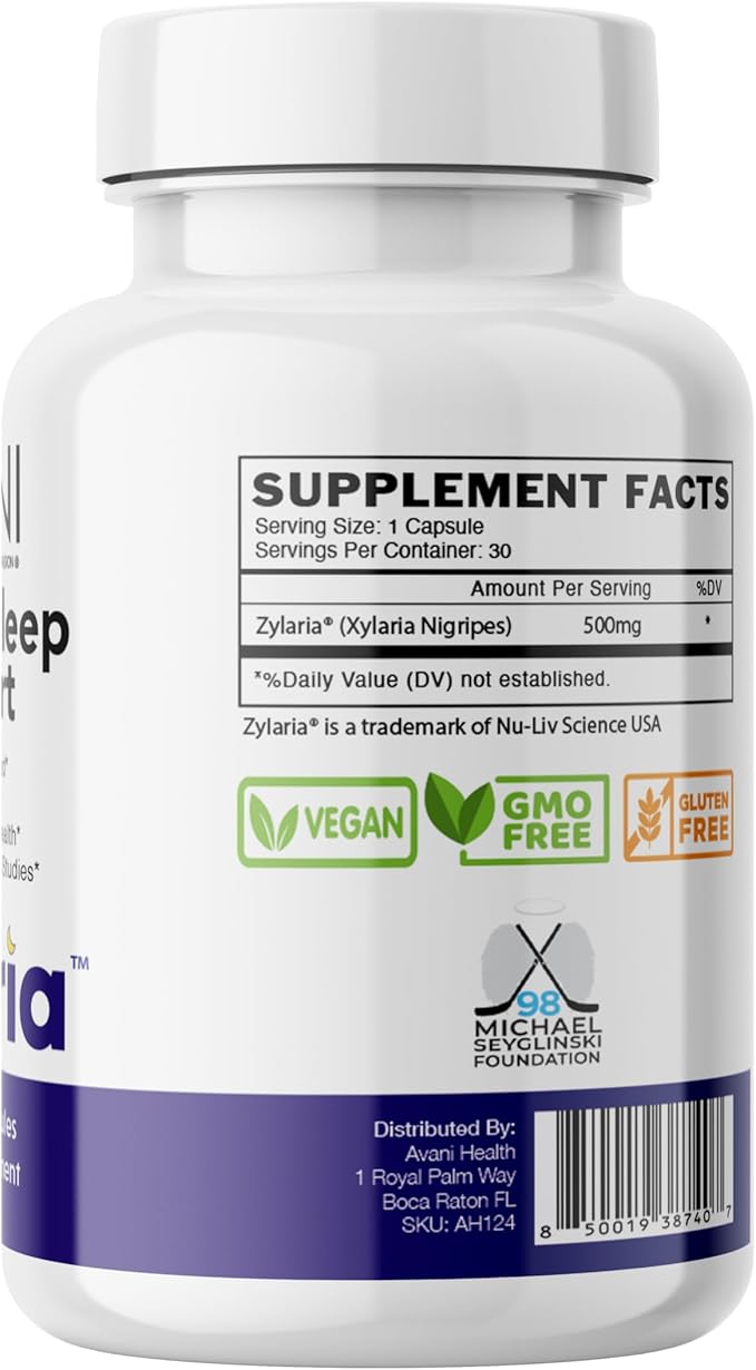 Avani Health Zylaria® All Natural Sleep Support
