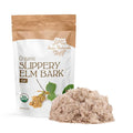 Halo Naturals Organic Slippery Elm Bark Cut 4 Ounces (Ulmus rubra) USDA Certified | Resealable Pouch| Packaged in The USA (Pack of 1)