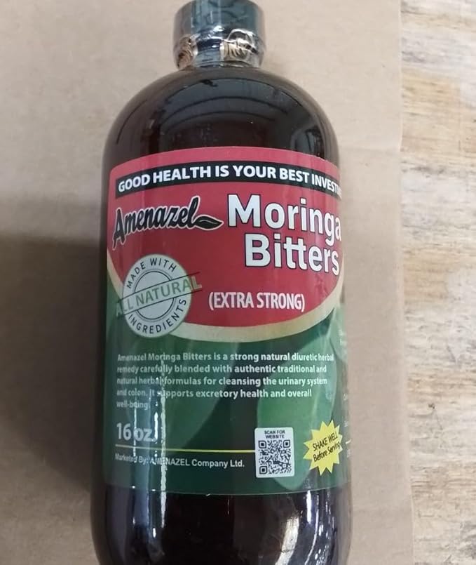 Amenazel Organic Moringa Bitters 16 fl oz