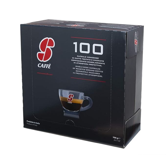 Essse Caffè - Capsules Caffè Maestoso - Sistema Espresso - 100 capsules