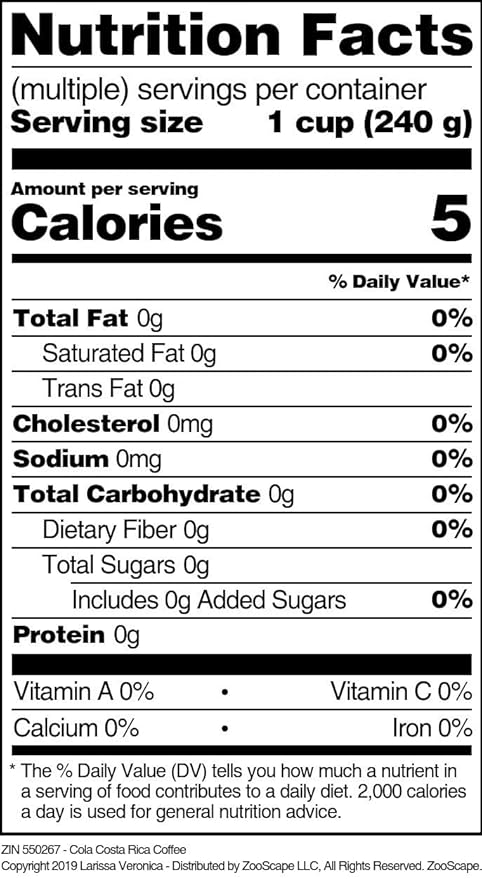 Cola Costa Rica Coffee (Gourmet Naturally Flavored Whole Coffee Beans) (16 oz ZIN: 550267) - 2 Pack