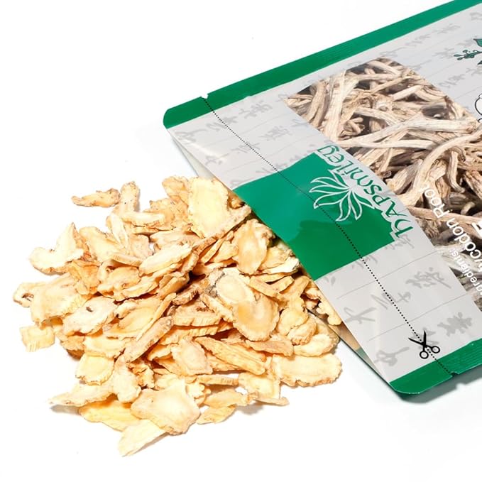 Hapsmiley Platycodon Root (桔梗/Jie Geng) Dried Bulk Herbs – 3.5 oz (100g)