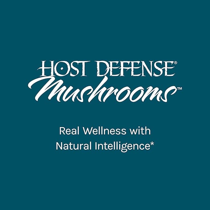 Host Defense Reishi Powder - Mushroom Mycelium Powder - Heart &amp Immune Health Support Supplement - Mushroom Supplement to Support Energy &amp Vitality - Aids Overall Well-Being - 3.5 oz (66 Servi