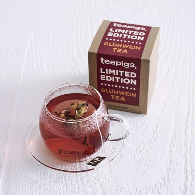 Teapigs Limited Edition Gluhwein Tea Made With Whole Leaves (6 Packs Of 10 Tea Bags)