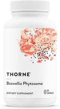 THORNE - Boswellia Phytosome - Supports a Healthy Inflammatory Response in the Brain Lungs GI Tract Muscles Joints &amp Tendons* - Third-Party Certified - Gluten Dairy &amp Soy-Free - 60 Capsul