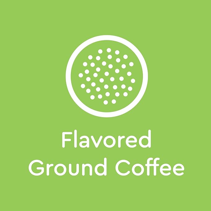 BIGGBY® Michigan Cherry Flavored Ground Coffee 12oz Bag Medium Roast (Pack of 2)