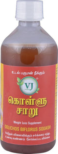 V.J.Herbals Dolichos (Kollu) Juice (Light Brown 500 ml)