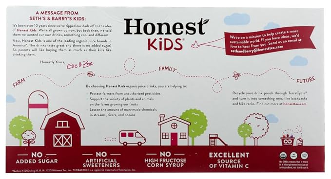 Honest Tea Juice Cherry Go Round 8pk