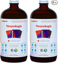 LIQUIDHEALTH Neurologic Focus Supplement - Brain Booster Nootropic Supplement for Cognitive Function Memory &amp Focus with Ginkgo Biloba Choline L-Theanine &amp Phosphatidylserine - USA Made (2