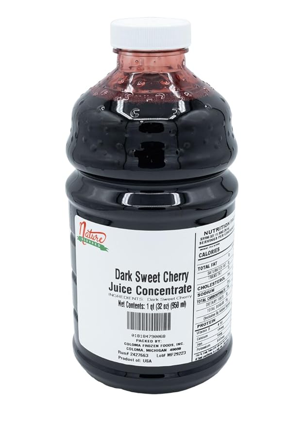Nature Blessed 100% Pure Dark Sweet Cherry Concentrate - 1 Quart (1/32 fl oz bottle) Applications: Home Wine Making Beer Brewing Distilling Smoothies or Cider