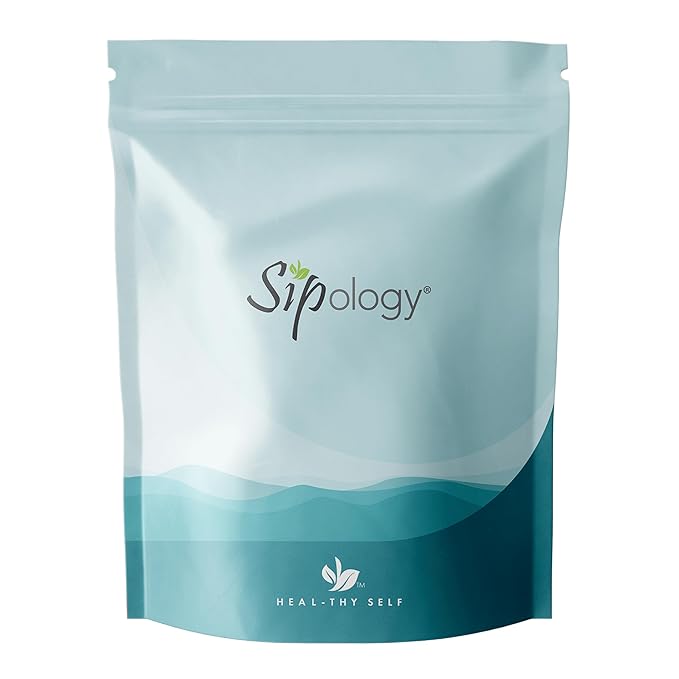 Sipology: Super Greens Boost - Sweet Lemon - 10 Stick Pack Superfoods-Vitamins-Minerals-Nutrients Mix Powder w/Water-Smoothies-Protein Shakes