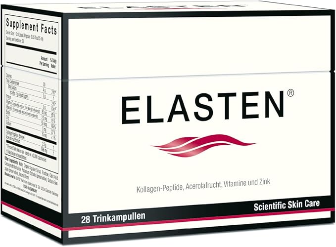 Clinically Tested Collagen Complex for Radiant Skin from Within – Reduces Fine Lines – Supports Healthy Connective Tissue – 28 Liquid Collagen Ampoules (0.85 fl oz / 25 ml Each)
