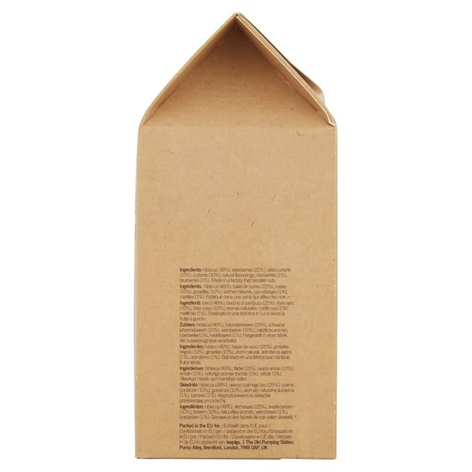 Teapigs Super Fruit Tea Bags Made With Whole Fruit caffeine-free natural ingredients (1 Pack of 50 Teabags)