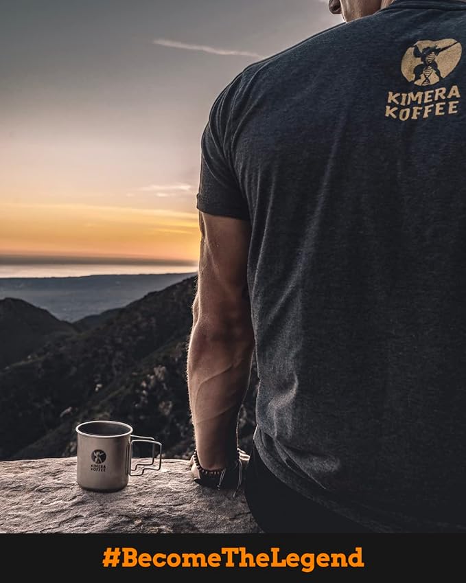 Kimera Koffee - Organic Medium Roast Ground Coffee|Power Blend | Infused with Alpha GPC and Vitamin D | Optimize Focus &amp Concentration | Boost Energy Level | Enhance Athletic Performance | 12oz