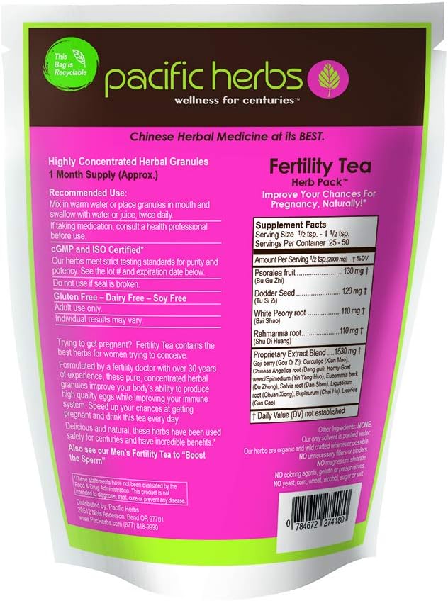 Natural Fertility Tea Herb Extract